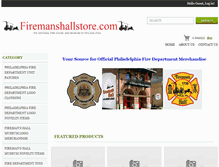 Tablet Screenshot of firemanshallstore.com
